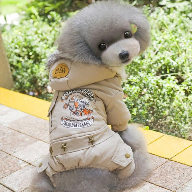 Winter Warm Dog Clothes