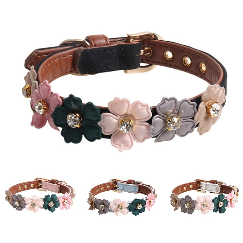 Dog Flower Collar