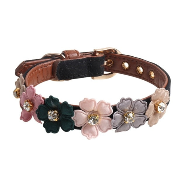 Dog Flower Collar
