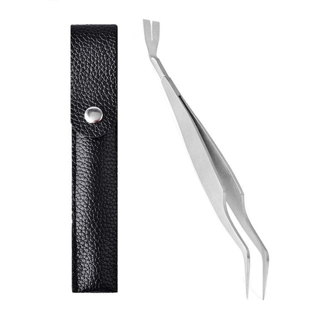 Steel Tick Tweezers