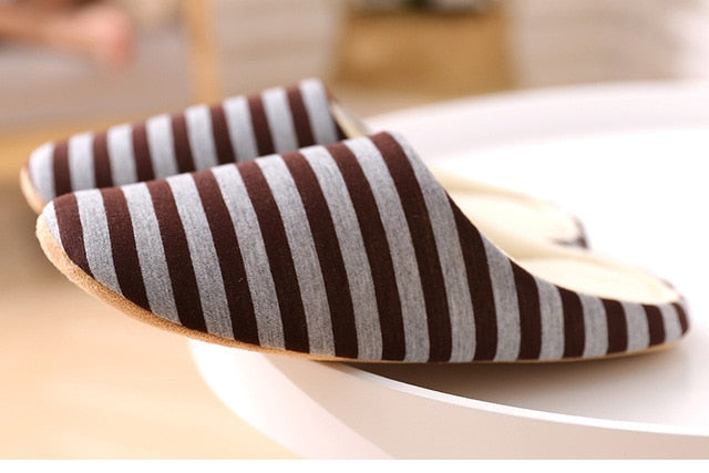 Women Cartoon Cat Non-slip Soft House Slippers