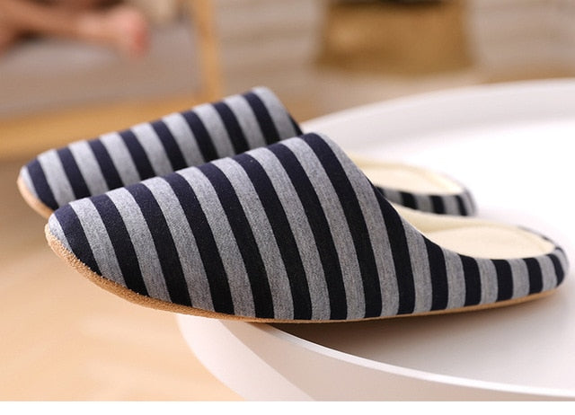 Women Cartoon Cat Non-slip Soft House Slippers