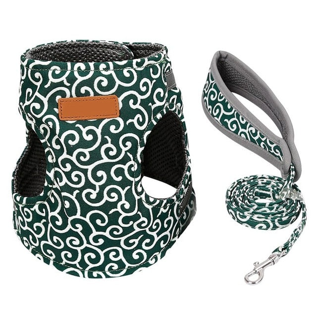 Pet Vest Outdoor Travel Harness Leash Set