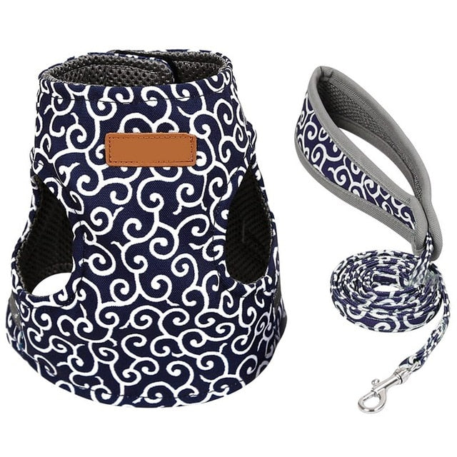 Pet Vest Outdoor Travel Harness Leash Set