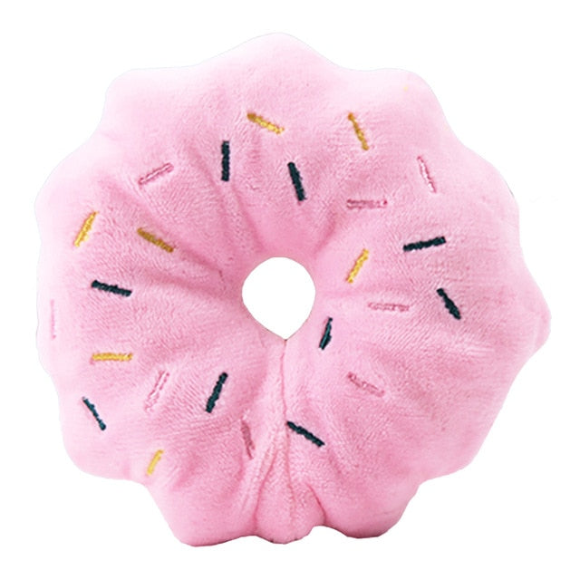 Plush Squeaky Bone Dog Toys Bite-Resistant Clean Dog Chew