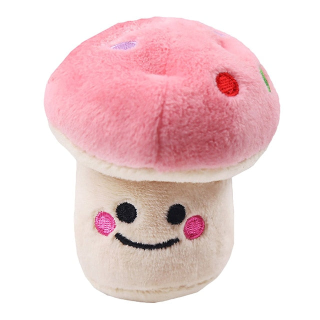 Plush Squeaky Bone Dog Toys Bite-Resistant Clean Dog Chew
