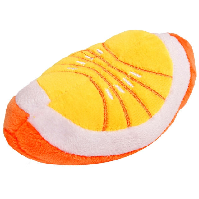 Plush Squeaky Bone Dog Toys Bite-Resistant Clean Dog Chew