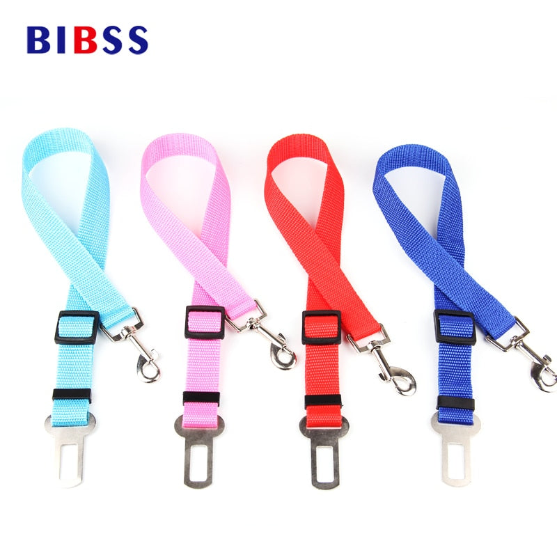 Pet Car Safety Belt Nylon Pets Dog Cat Seat Lead Leash Harness for Puppy Kitten Vehicle Security