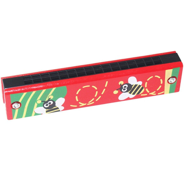 Double Row 16 Hole Harmonica Musical Instruments Creative Early Education Toy New Teaching