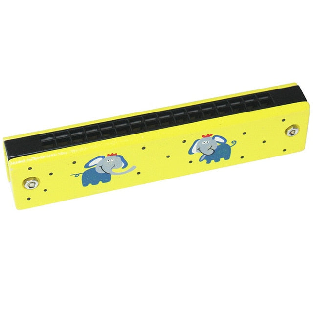 Double Row 16 Hole Harmonica Musical Instruments Creative Early Education Toy New Teaching