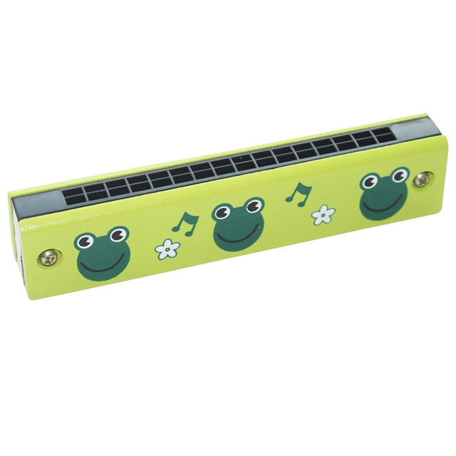 Double Row 16 Hole Harmonica Musical Instruments Creative Early Education Toy New Teaching