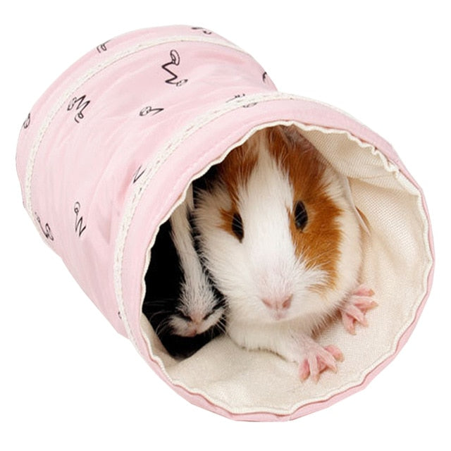 Small Guinea Pig Hamster Toy Tubes Tunnels House