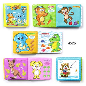 Baby Book Soft Cloth Books Toddler Newborn Early Learning Develop Cognize Reading Puzzle Book Toys Infant Quiet Book For Kids