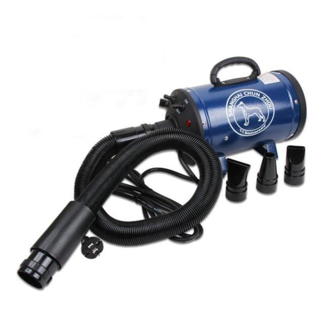 Dog Grooming Dryer Pet Hair Dryer Pet Dog Cat Grooming Blower Warm Wind 2400w Eu Plug Pink Blue Color BS-2400 Ship From Russia