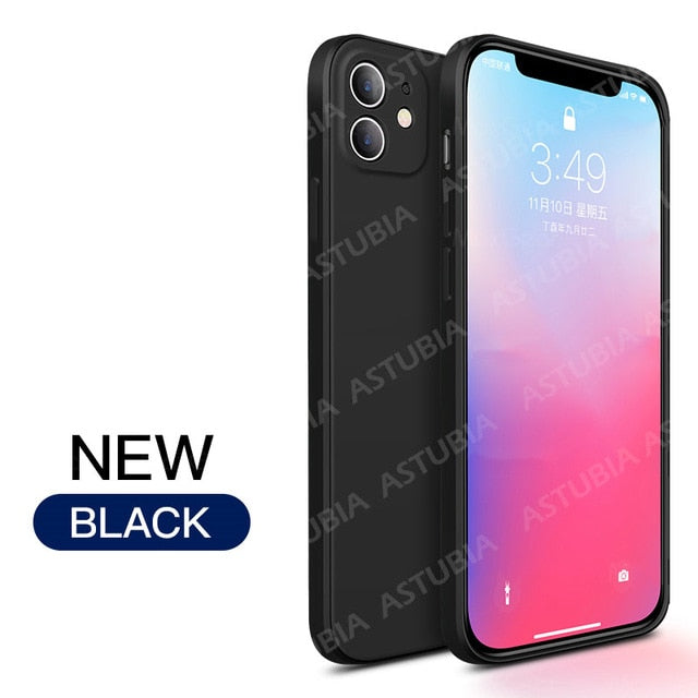 New Luxury Liquid Silicone Case For iPhone