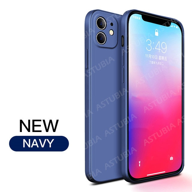 New Luxury Liquid Silicone Case For iPhone