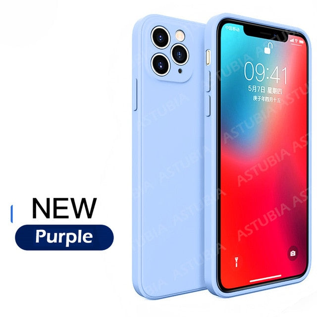 New Luxury Liquid Silicone Case For iPhone