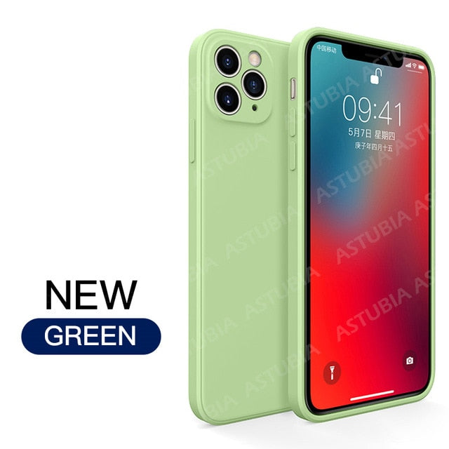 New Luxury Liquid Silicone Case For iPhone