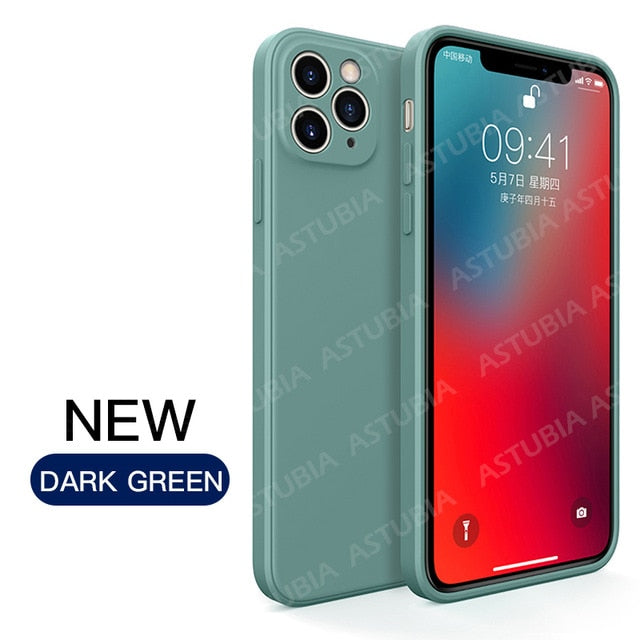 New Luxury Liquid Silicone Case For iPhone