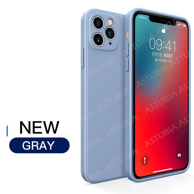 New Luxury Liquid Silicone Case For iPhone