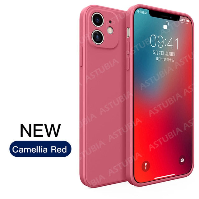 New Luxury Liquid Silicone Case For iPhone