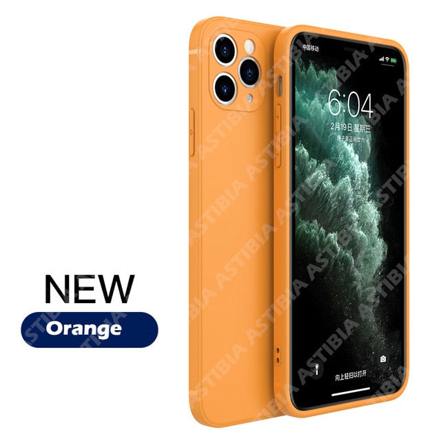 New Luxury Liquid Silicone Case For iPhone