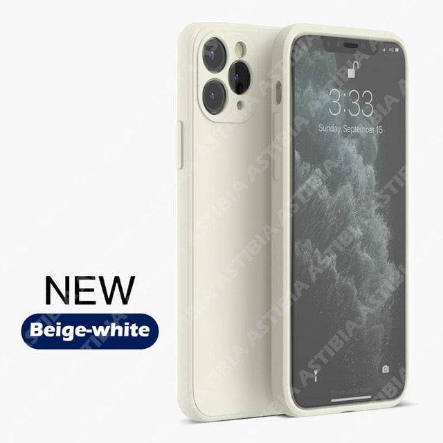 New Luxury Liquid Silicone Case For iPhone