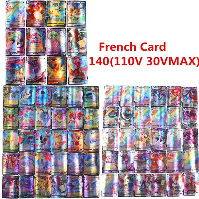 NEW 240pcs Characters Card Collection Notebook Game Card Playing Album Pokemones