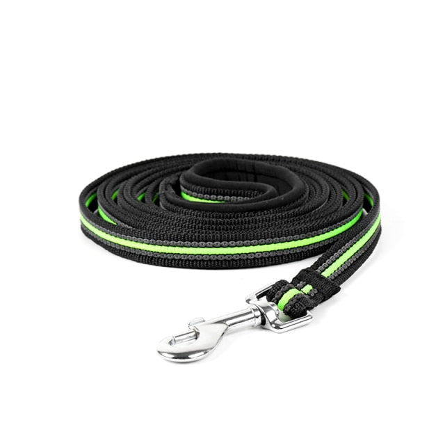 3M/5M/10M Pet Dog Chain Leash Products Accessories Nylon Anti-Skid Outdoor Training Pet Lead Belt Soft Padded Handle Dog Leash