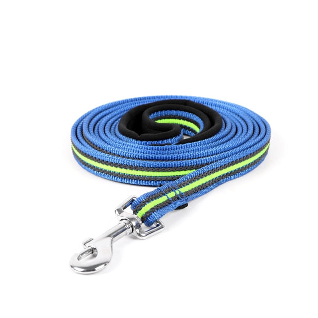 3M/5M/10M Pet Dog Chain Leash Products Accessories Nylon Anti-Skid Outdoor Training Pet Lead Belt Soft Padded Handle Dog Leash