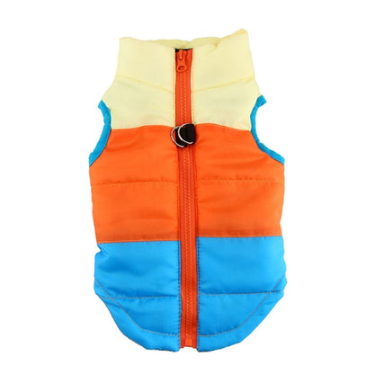 Warm Dog Clothes For Small Dog Windproof Winter Pet Dog Coat Jacket Padded Clothes Puppy Outfit Vest Yorkie Chihuahua Clothes 35