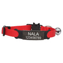 Personalized ID Free Engraving Cat Collar Safety Breakaway & Small Dog