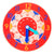 Children Montessori Wooden Clock Toys Hour Minute Second Cognition