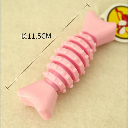 Pet Dog Toy Chew Squeaky Rubber Toys Vocal Molar Rubber