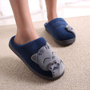 Women Cartoon Cat  Non-slip Soft  House Slippers