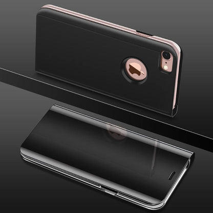Luxury Smart Mirror Flip Phone Case For iPhone