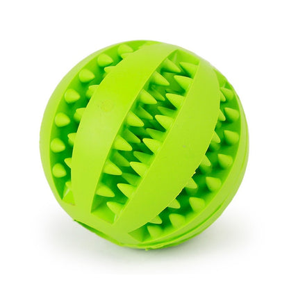 Soft Pet Dog Toy Funny Interactive Elasticity Ball Chew Teeth Clean Extra-tough Rubber Ball