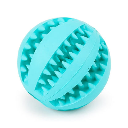 Soft Pet Dog Toy Funny Interactive Elasticity Ball Chew Teeth Clean Extra-tough Rubber Ball