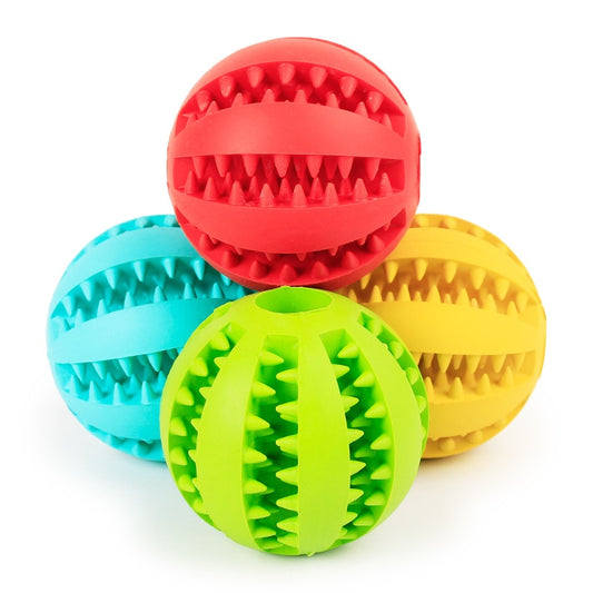 New Pet Dog Toy Interactive Rubber Balls