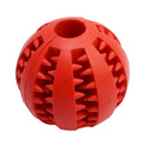 New Pet Dog Toy Funny Interactive Elasticity Ball Chew Toy Teeth Clean Extra-tough Rubber Ball