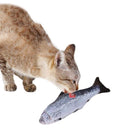 Pet Soft Plush 3D Fish Shape Cat Toy Interactive