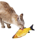 Pet Soft Plush 3D Fish Shape Cat Toy Interactive