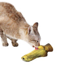 Pet Soft Plush 3D Fish Shape Cat Toy Interactive