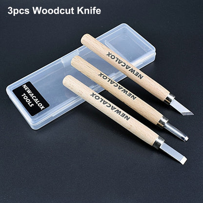 NEWACALOX DIY Pen Woodcut Knife Carving Tools