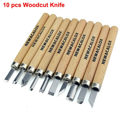 NEWACALOX DIY Pen Woodcut Knife Carving Tools