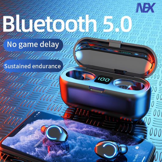 Mini TWS Bluetooth 5.0 Wireless Headphones With Microphone