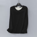 Winter Warm T Shirt Thick Fleece Thermal Underwear Long Sleeve