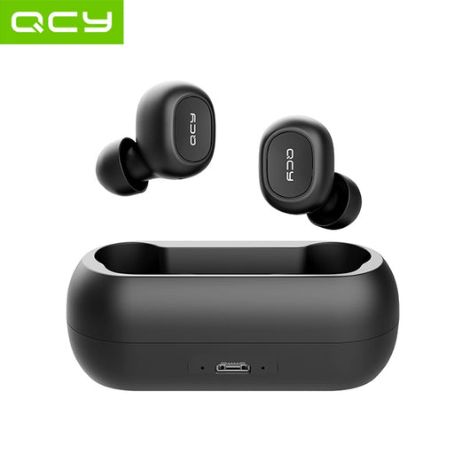 QCY T1C TWS 5.0 Bluetooth 3D stereo wireless earphones with dual microphone